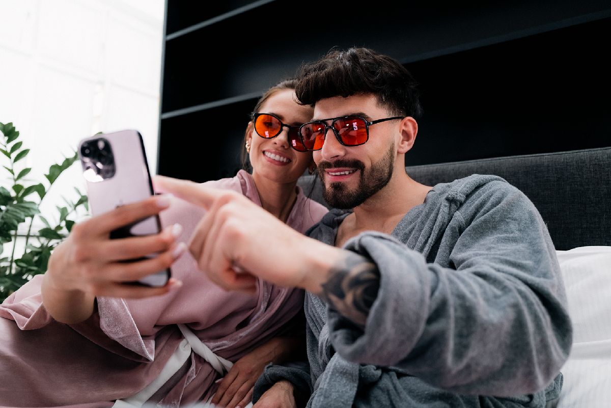 okulary blokujące niebieskiego światło