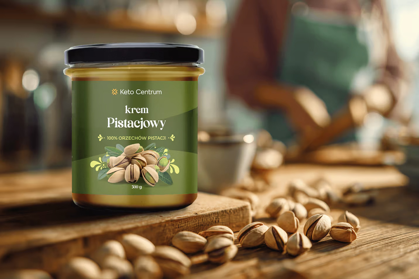 Krem pistacjowy bez cukru